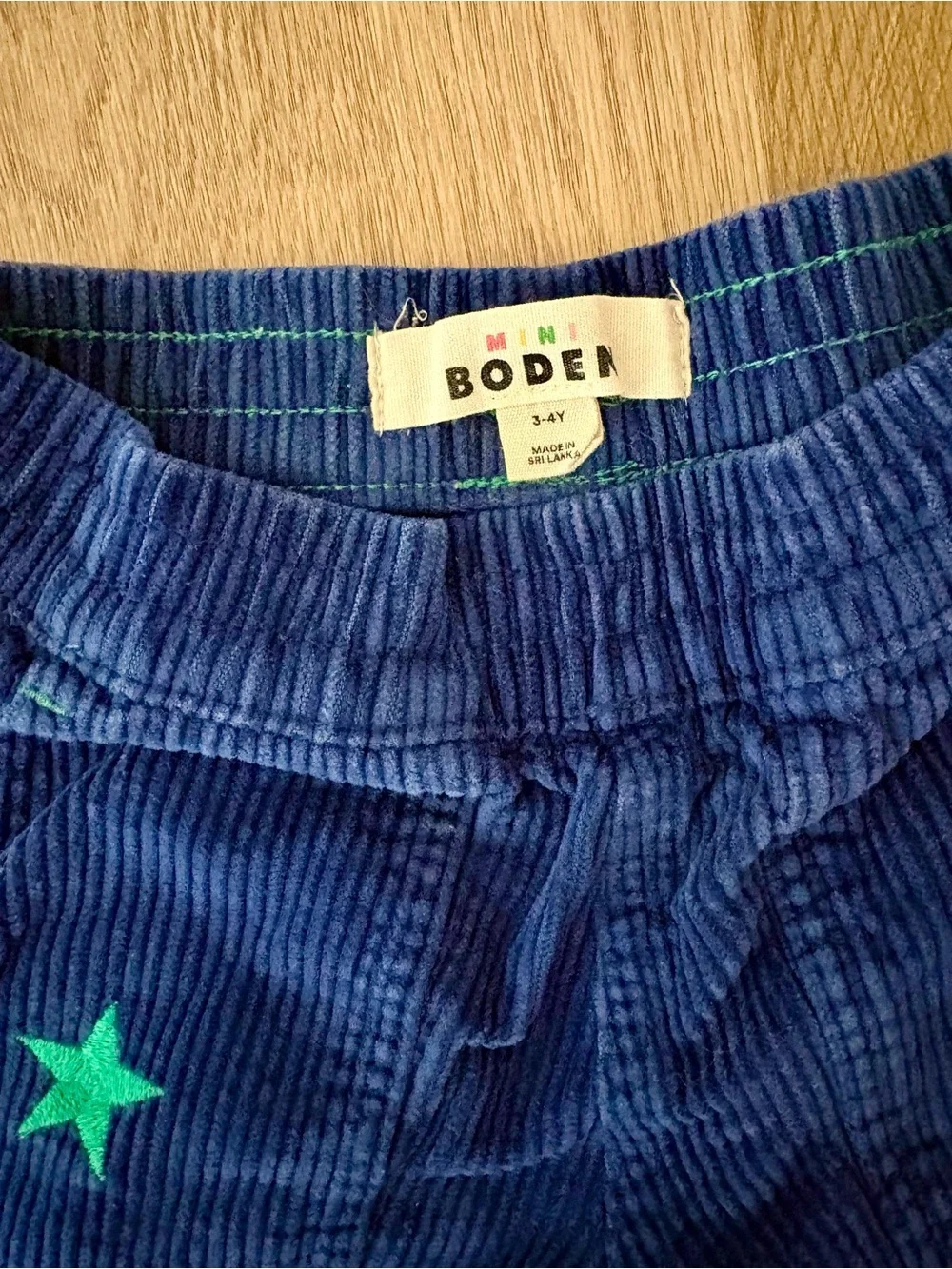 Boden soft corduroy